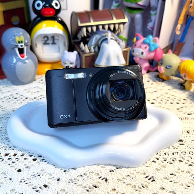 [🎞️필름 💕스냅샷] 리코 RICOH CX4 블랙 디지털 카메라