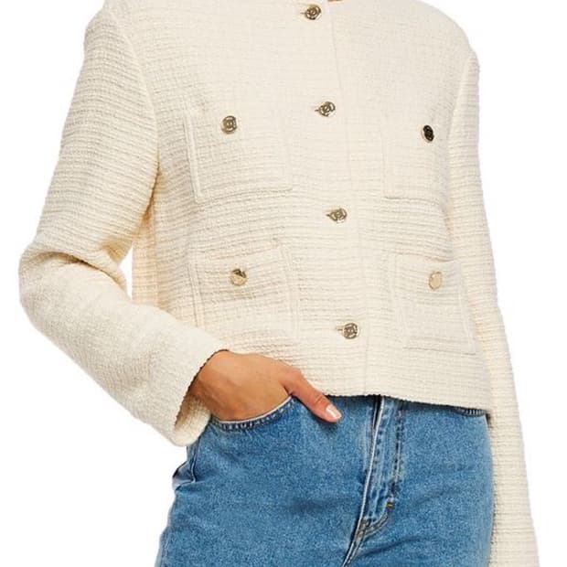 마쥬 트위드 자켓 maje 자켓