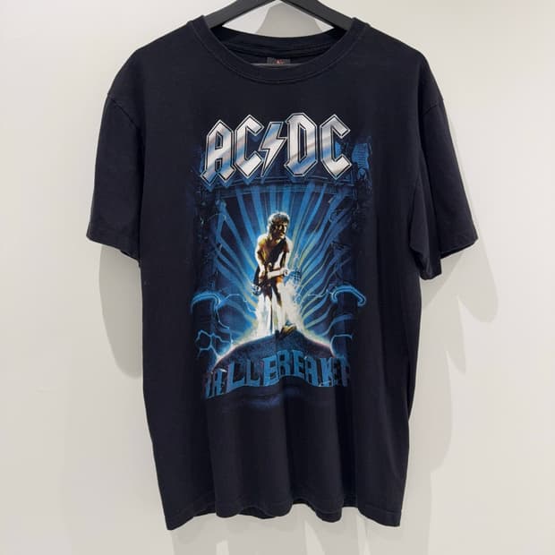 Rock Yeah acdc 반팔 티셔츠