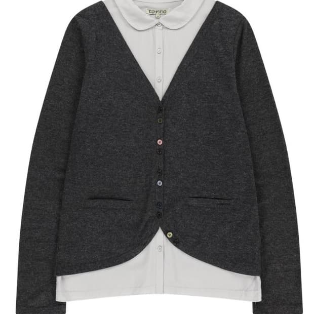 코이세이오 26SS 레이어드 셔츠 가디건