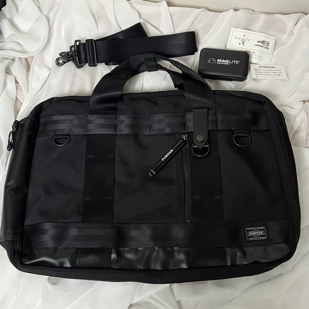 미품)요시다포터 porter 히트 3way 브리프케이스