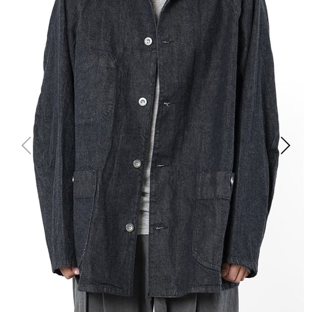 이얼즈어고 INDIGO OKAYAMA COTTON WASHED 워크자켓