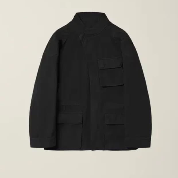 [M] ee 누마레 헌팅자켓 블랙