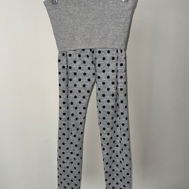 빈티지 도트 레깅스