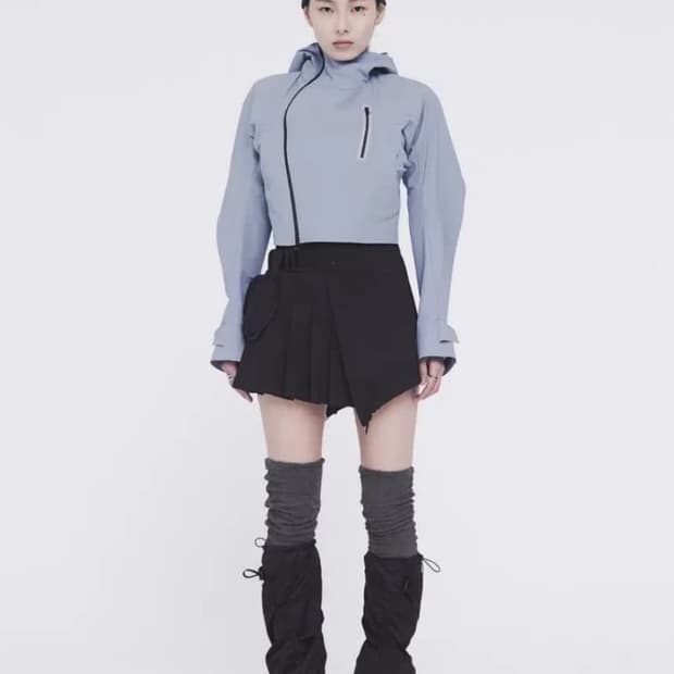 Hyein seo 크롭 쉘 자켓 사이즈1