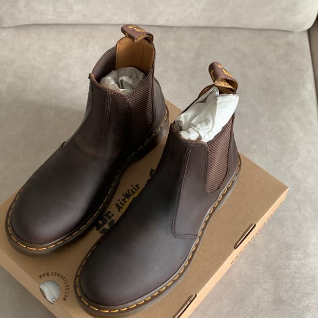 (새상품) 닥터마틴 2976 YS 다크브라운 us9