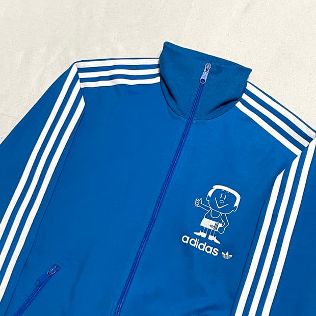 XS 아디다스 트림 디히 빈티지 져지 트랙탑