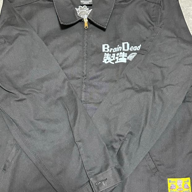 브레인데드 Braindead x Dickes 오프라인 한정 워크자켓