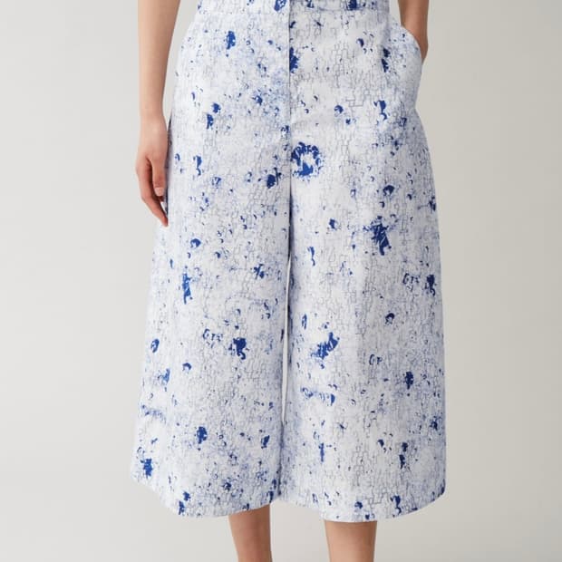 코스 프린팅 팬츠 / 여성 바지/ 여성 팬츠 