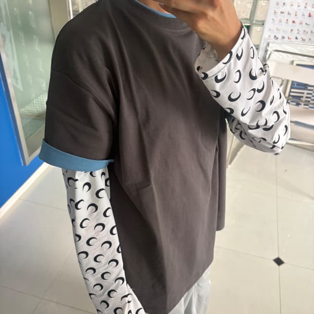 Fake Layered Crewneck 페이크 레이어 크루넥