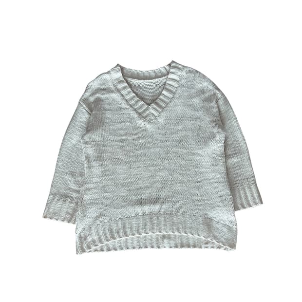 일본빈티지 브이넥 니트