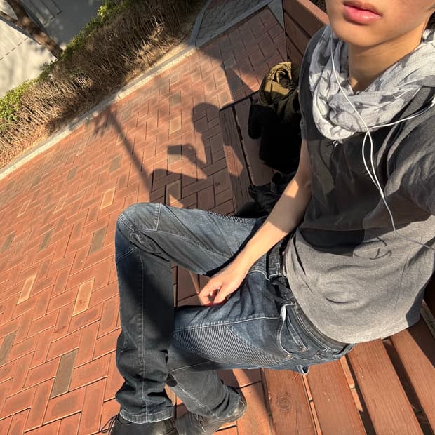 발망 바이커데님