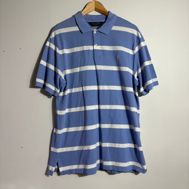 폴로랄프로렌 스트라이프 반팔 카라티 (무료배송)