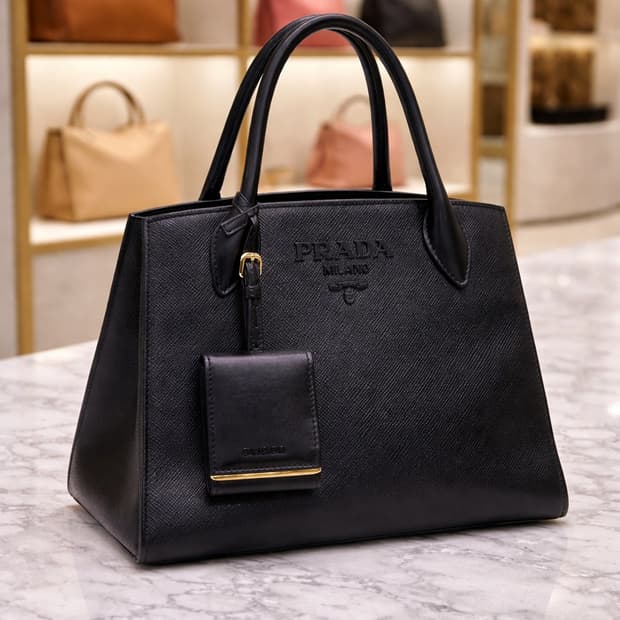 [S급] 프라다 모노크롬 토트백 판매합니다!!!