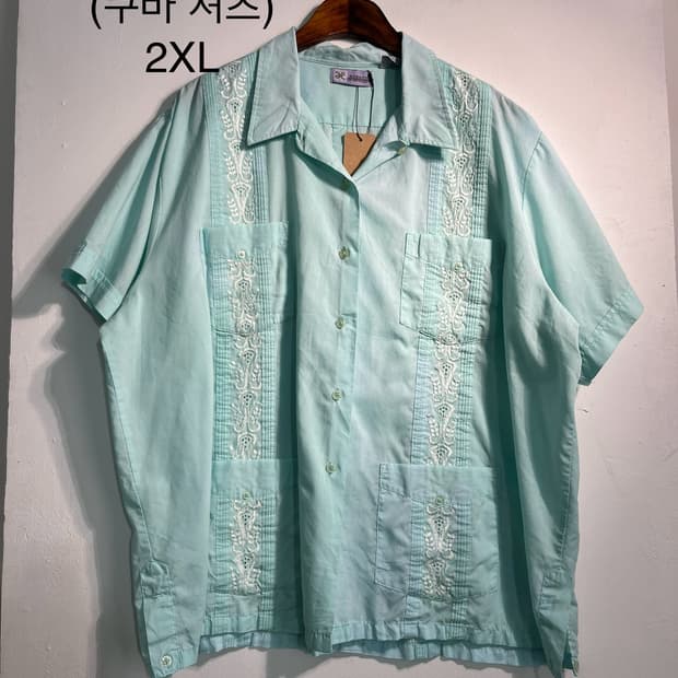 Guayabera shirts (쿠바 셔츠)  2XL