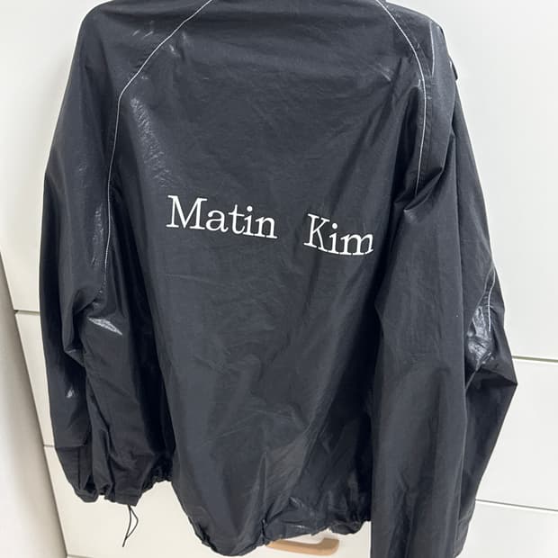 마뗑킴 블랙 코티드 자켓 F