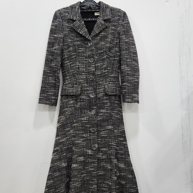 [F] 필로소피 트위드 롱 원피스 여성 프리사이즈