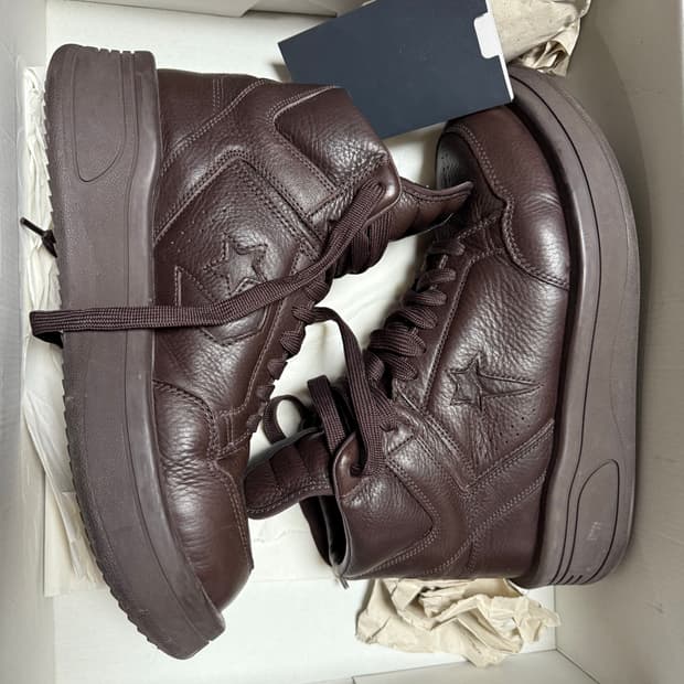 릭오웬스 터보웨폰 하이 클레이 