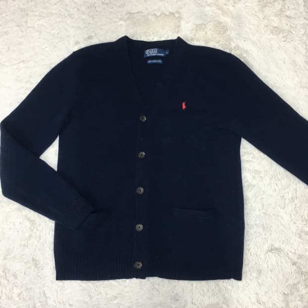 폴로 90'S 니트가디건 DD17