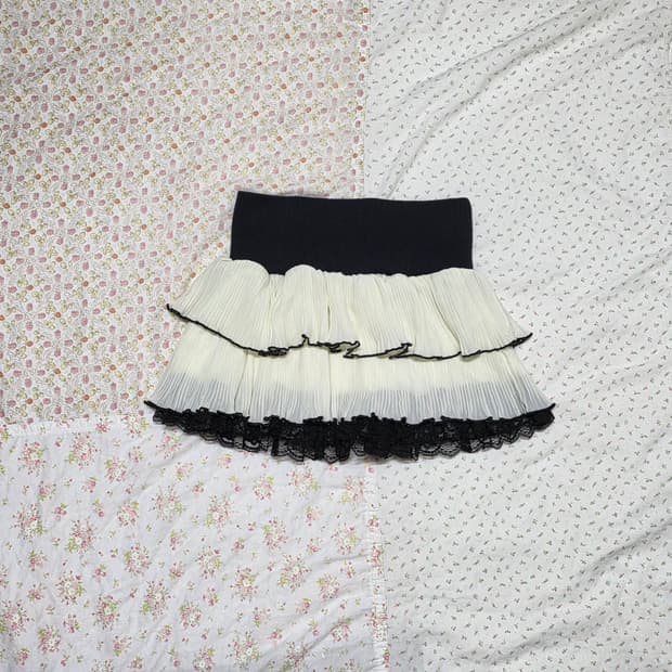 Skinny lip 스키니립 체인 캉캉 스커트 다이아 d.i.a