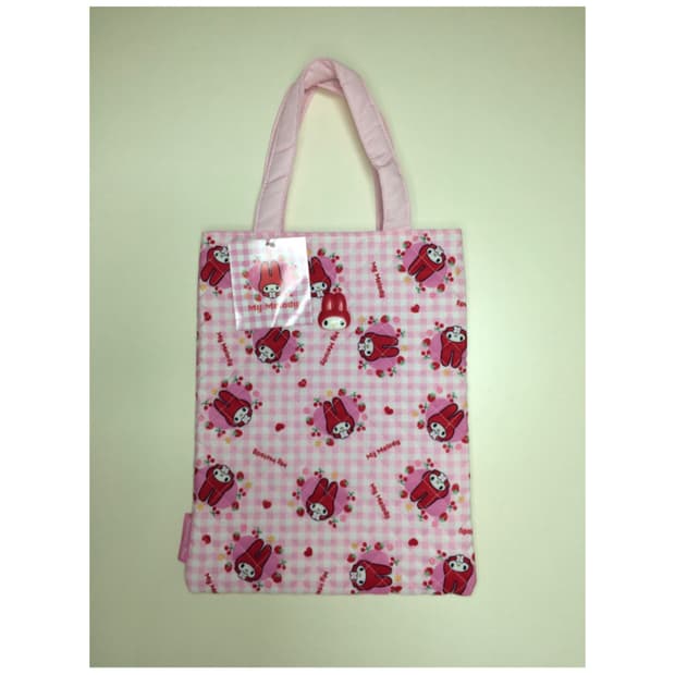 모두의 퀼트 마이멜로디 프린팅 핑크 미니 토트백