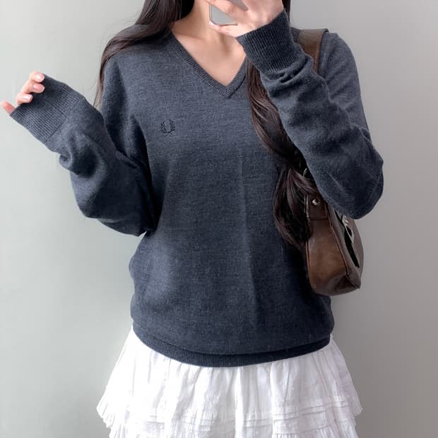 프레드페리 램스울 니트