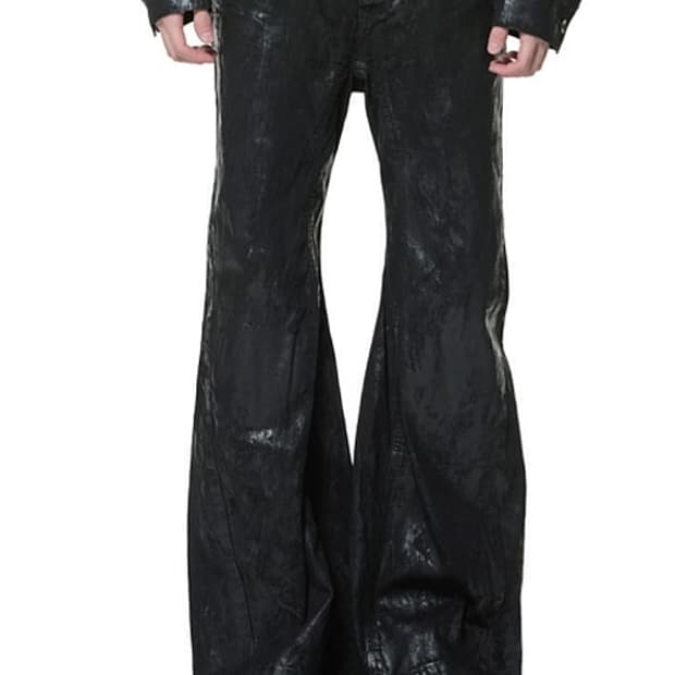 새상품 율리우스 8oz 와이드데님 더티 러스터블랙 2/3사이즈