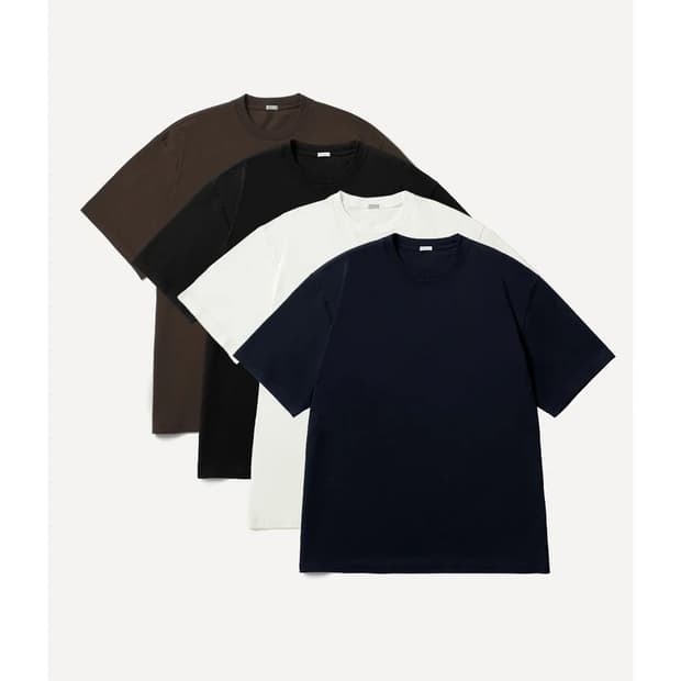 [2] 26ss 아프레쎄 헤비웨이트 티셔츠 네이비