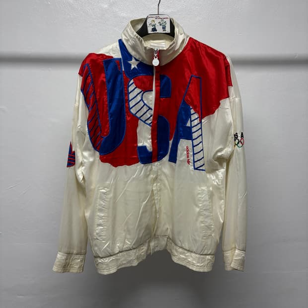 아디다스 1988 미국 국대 바람막이