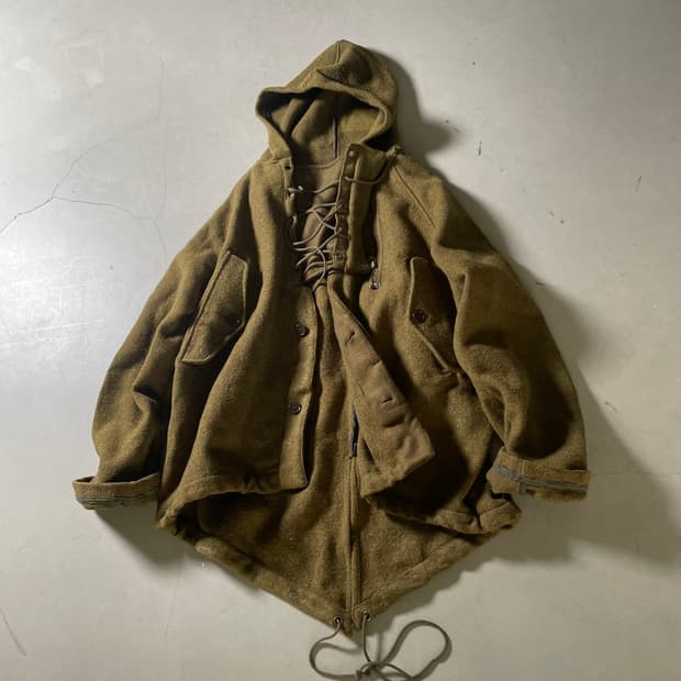 H•d 50’s US ARMY블랭킷 컨스텀  Anorak Smock 자켓