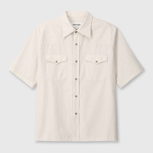 토니웩 로우컷 셔츠 25ss