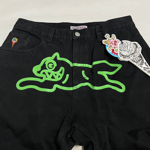 [30,32]빌리어네어 보이즈 클럽 25ss 러닝 도그 데님 팬츠