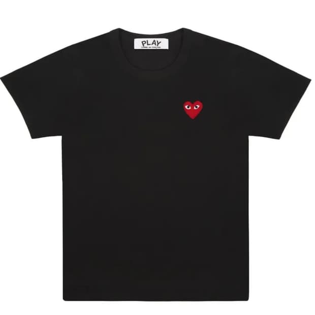 꼼데가르송 검정 흰색