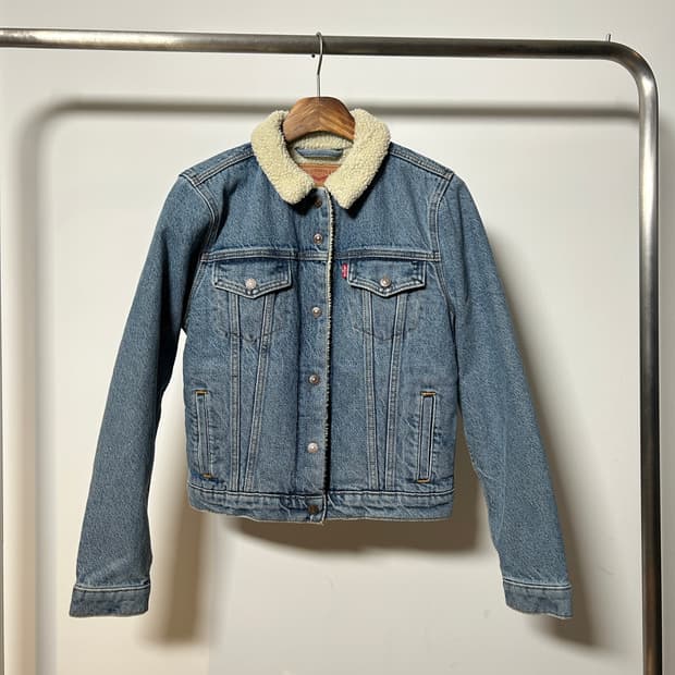 Levi’s Sherpa Fleece Denim Jacket