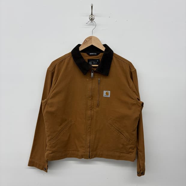 칼하트 브라운 넥 코듀로이 자켓 M