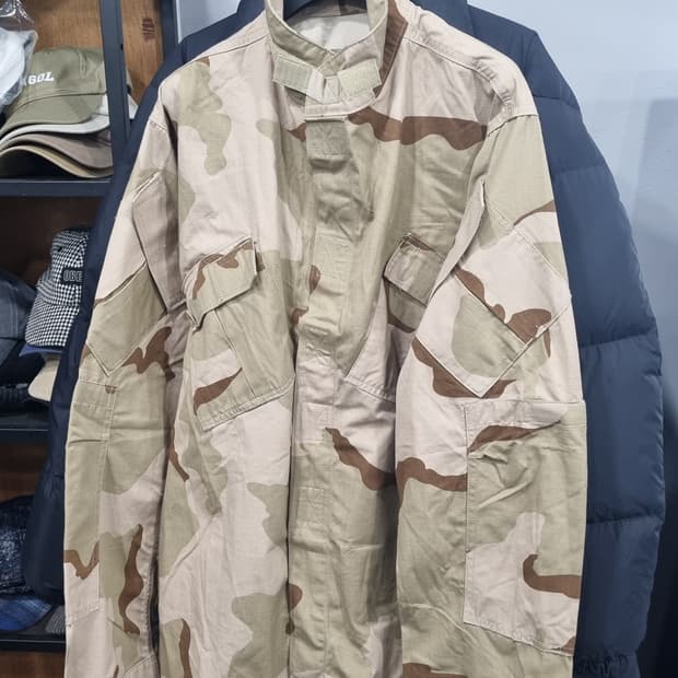 미군 USA 카모 밀리터리 셋업 상의100~105, 바지 허리33 상태굿