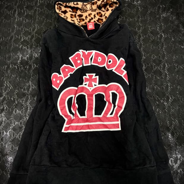 “BABYDOLL” Kitsch Y2K Mood Leopard Detai