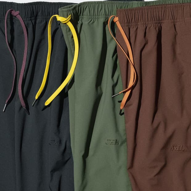 [품절상품] jw앤더슨 유니클로 트랙팬츠 블랙 라지