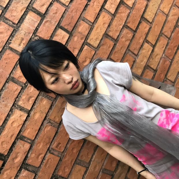 mist silk scarf