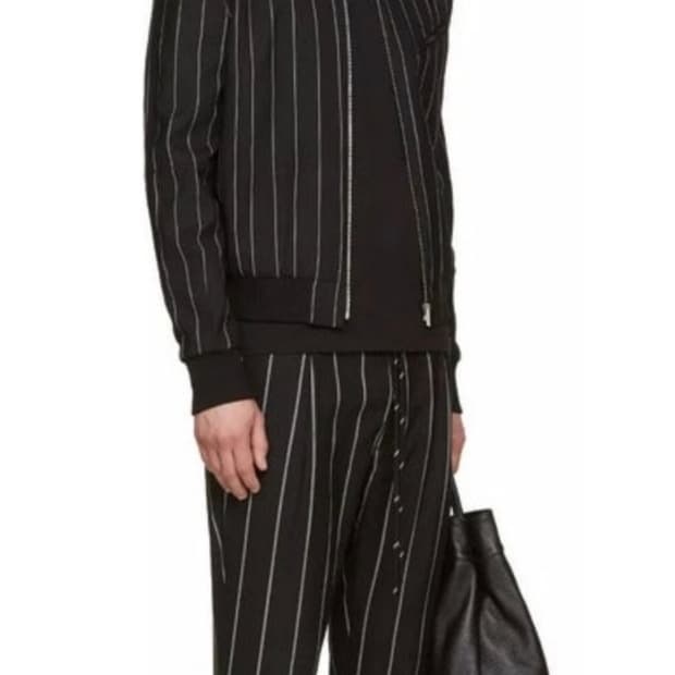 준지 스트라이프 블루종 50사이즈