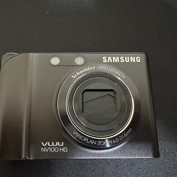 삼성 VLUU NV100HD 블랙디카