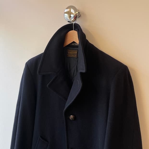 60’s USA Pendleton wool car coat 펜들턴 카코트