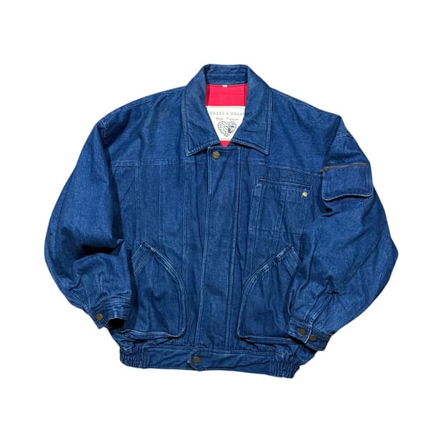 Vintage 빈티지 3pocket 데님 블루종