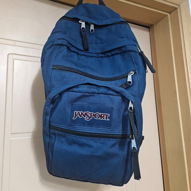 하자)잔스포츠 네이비 백팩 가방