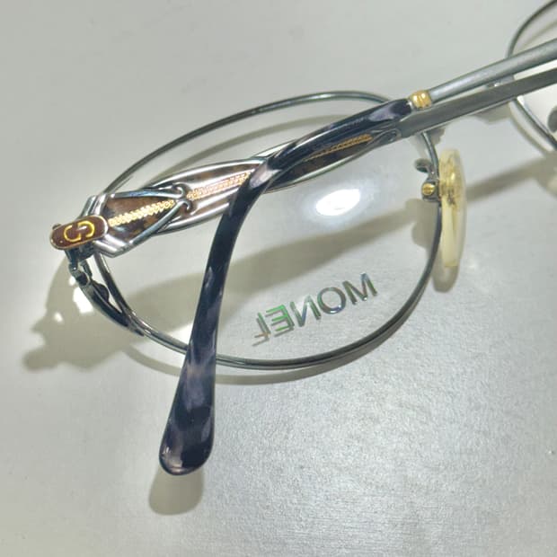 [데드스톡] 빈티지 오벌 안경테 21kgp 
