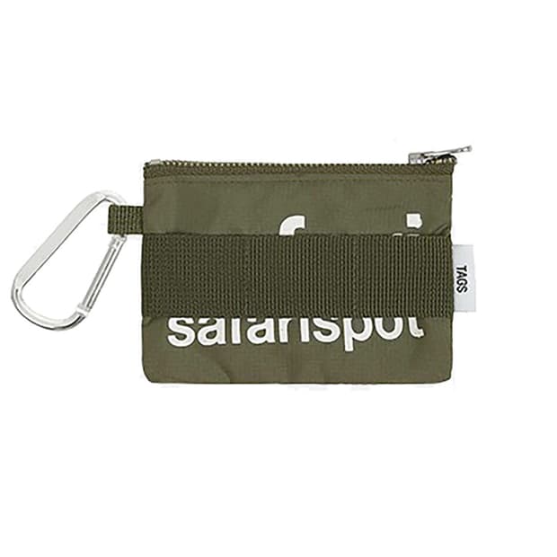 사파리스팟 카드지갑 올리브