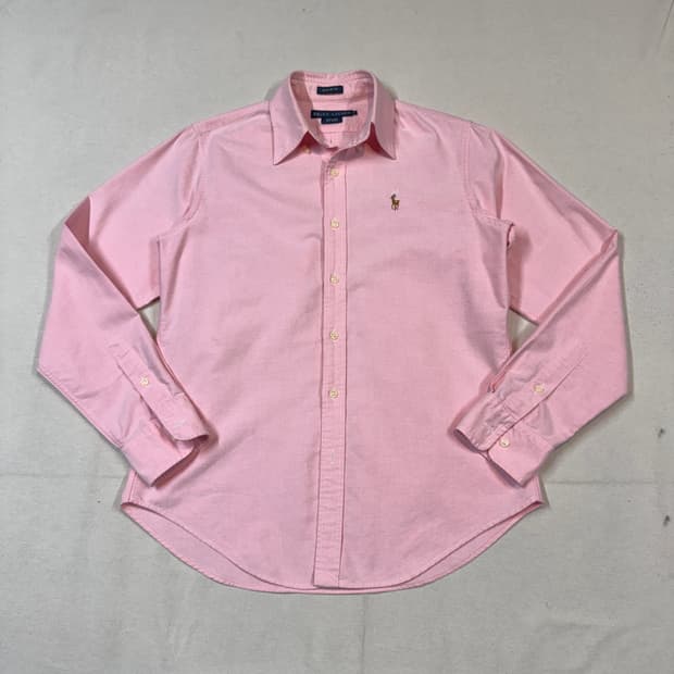 여L) 폴로 랄프로렌 핑크 옥스포드 셔츠