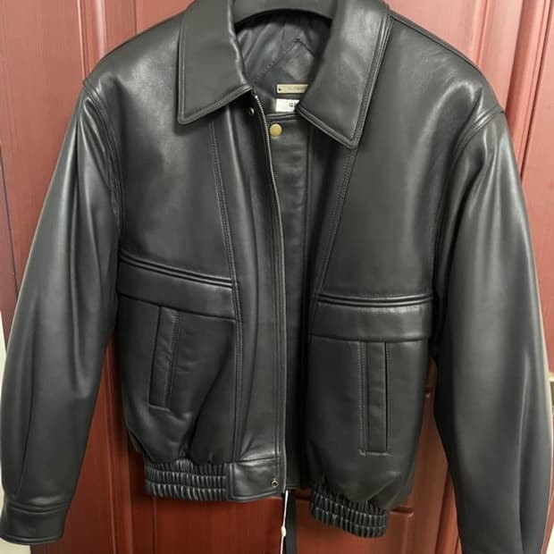 글로니 G레더자켓 블랙 