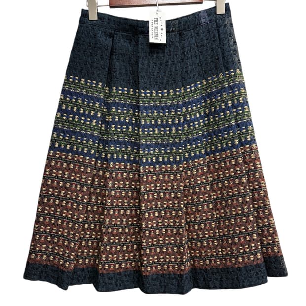 드리스 반 노튼 울 100% 치마