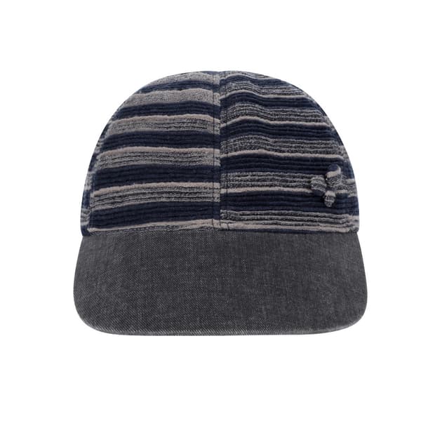 Coyseio peach stripe cap navy